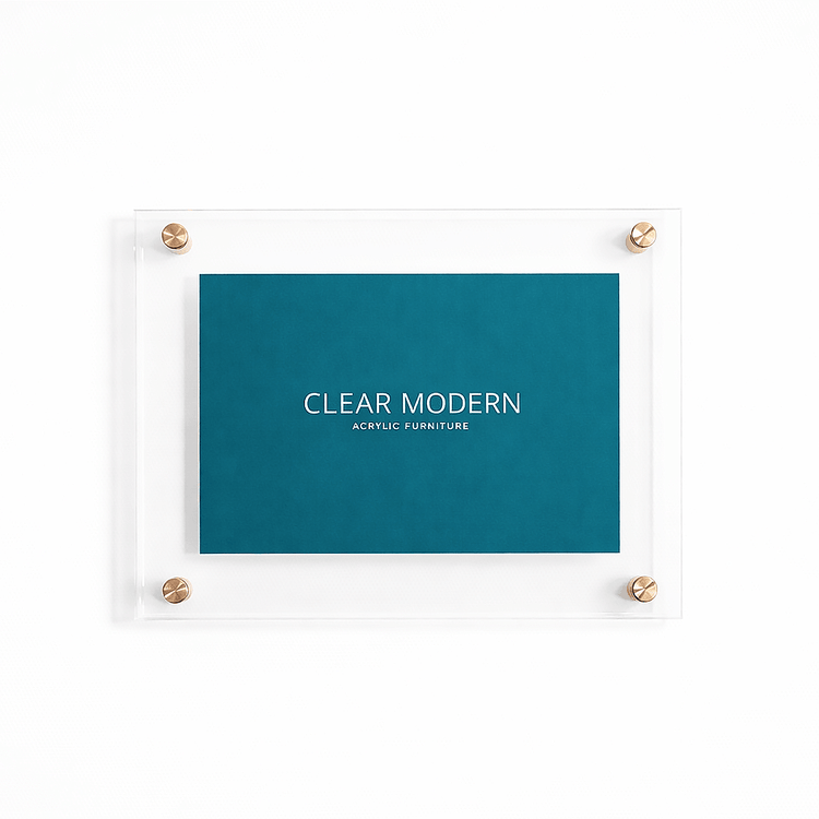 Floating Acrylic Frame