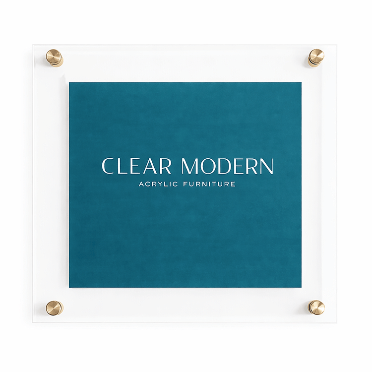 Floating Acrylic Frame