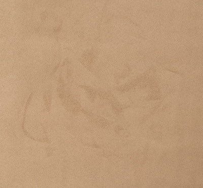 Oat Brown Suede Color Swatch.