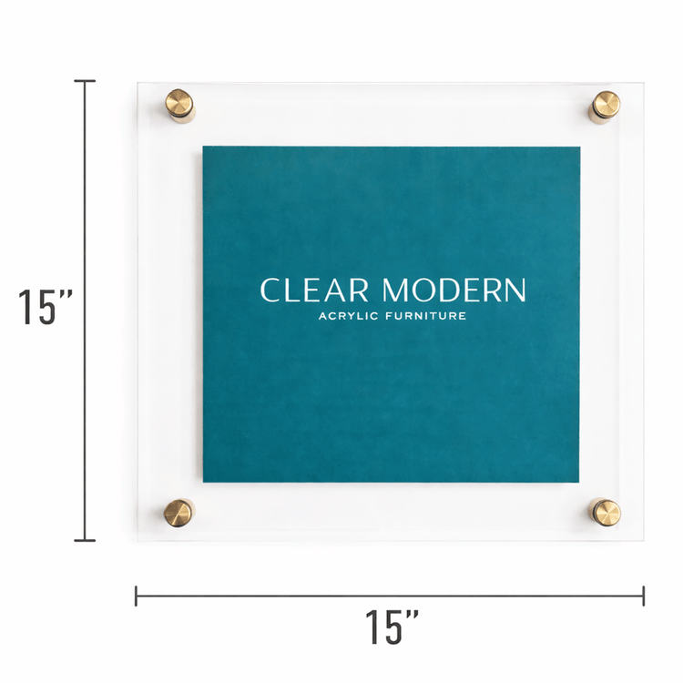 Floating Acrylic Frame