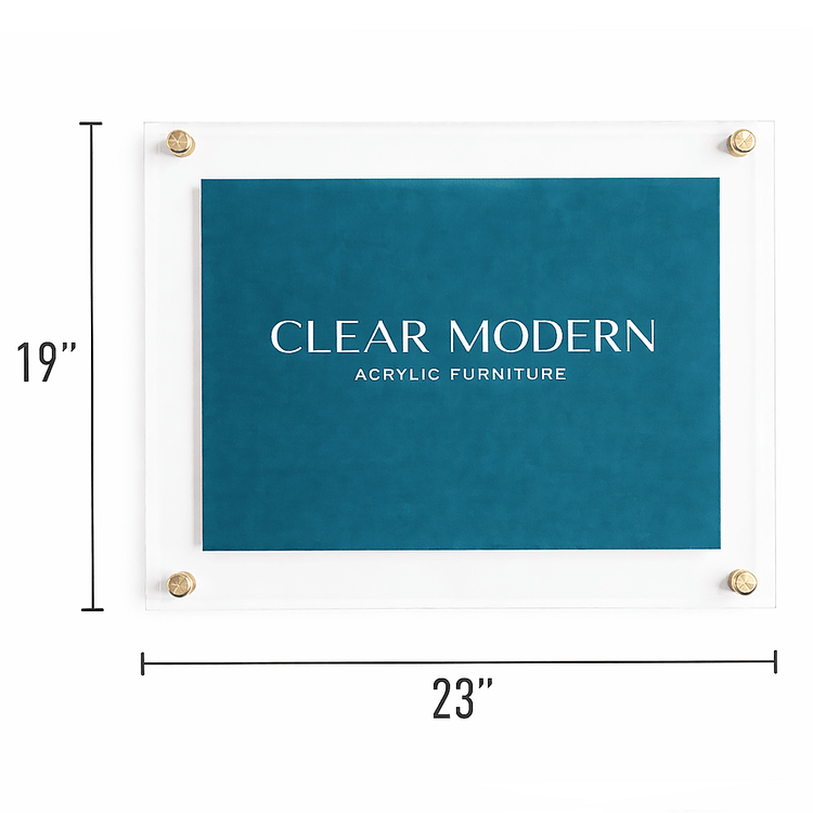 Floating Acrylic Frame