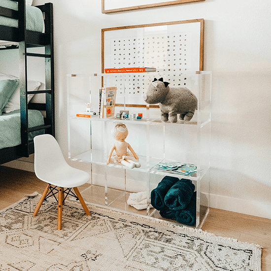 clear cube aufbewahrung Clear Acrylic Lucite Cube Storage - Acrylic Bookcase