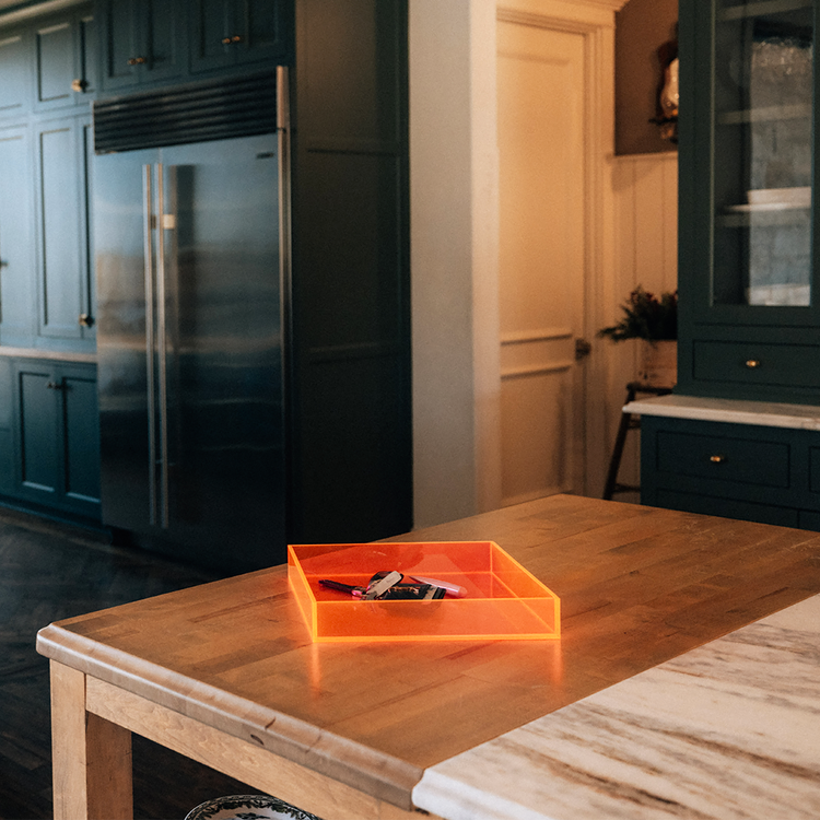 Neon Acrylic Accessory Tray