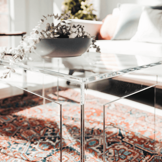 Bennet Clear Acrylic Coffee Table