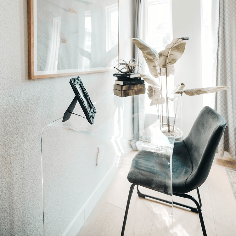 Lucite small desk deals